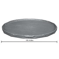Prémiová krycí plachta na kruhový bazén s průměrem 488 cm