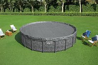 Prémiová krycí plachta na kruhový bazén s průměrem 610 cm