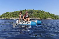 Nafukovací člun Hydro Force® Caspian Elite ™ - 33 x 130 x 230 cm