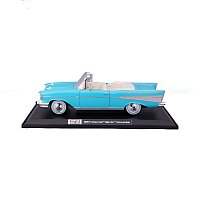 Maisto - Speical Edition - 1957 Chevrolet® Bel Air®Convertible, světle modrá, 1:18