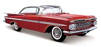 Maisto - Special Edition - 1959 Chevrolet® Impala, červená, 1:24
