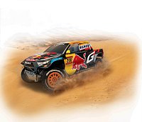 Maisto Tech RC - 2025 Toyota TGR DKR Hilux T1 - Red Bull, 2.4 GHz , 1:14