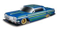 Maisto Tech RC - 1964 Chevrolet Impala SS se světly - 2,4 GHz, modrá, 1:12