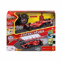 Maisto RC - Formule Ferrari SF-24 - #16 Charles Leclerc + závodní trať, 1:41
