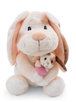 NICI plyš  Zajíček 20 cm s mládětem 6 cm - Little & Me