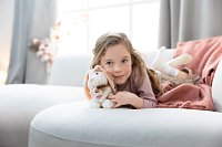 NICI plyš  Zajíček 20 cm s mládětem 6 cm - Little & Me