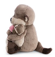 NICI plyš Vydra 20 cm s mládětem 6 cm - Little & Me