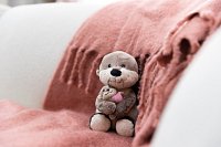 NICI plyš Vydra 20 cm s mládětem 6 cm - Little & Me