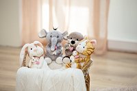 NICI plyš Vydra 20 cm s mládětem 6 cm - Little & Me