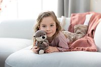 NICI plyš Vydra 20 cm s mládětem 6 cm - Little & Me