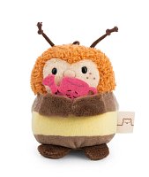 NICI plyš MyMochi Čmelák Hadshi 8 cm s konví a kostýmem zahradníka, dárkové balení