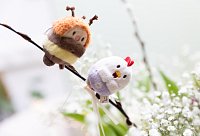 NICI MyMochi přívěsek Kuřátko Henna 5 cm