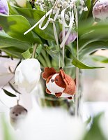 NICI MyMochi přívěsek Kokršpaněl Brushy 5 cm, ležící