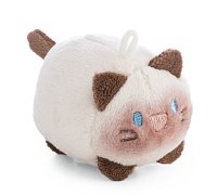 NICI MyMochi přívěsek Siamská kočka Siamy 5 cm, ležící