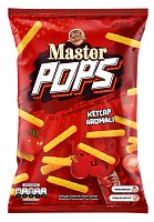 Master Pops - Kukuričný snack s príchuťou kečupu, 90 g