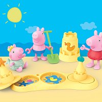 HASBRO - Prasátko Peppa Pig sourozenci na pláži