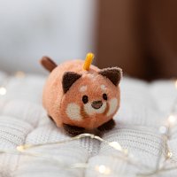 NICI přívěsek MyMochi Panda červená Akai, 5 cm