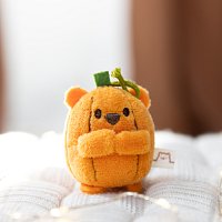 NICI přívěsek MyMochi Medvídek Nomo dýně, 5 cm
