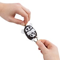 NICI přívěsek MyMochi Zajíček Piboo kostlivec, 5 cm