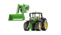 SIKU Farmer - traktor John Deere s odnímateľným predným nakladačom
