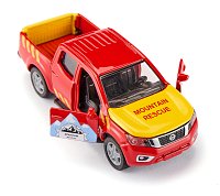 SIKU Super - Horská záchraná služba Nissan Navara s vrtulníkem