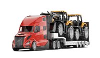 SIKU Super - ťahač Volvo s JCB traktorom