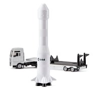 SIKU Super - Tahač MAN s návěsem a raketou ESA