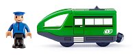 Modern Battery powered locomotive - green