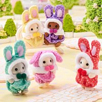 Baby králíčci v barevných kostýmech Cutie Collectibles - assort