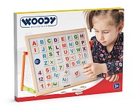 Magnetická tabulka s ABC na stůl