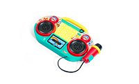 Boombox rádio s mikrofonem Pixelz - se světelnými a zvukovými efekty