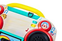 Boombox rádio s mikrofonem Pixelz - se světelnými a zvukovými efekty