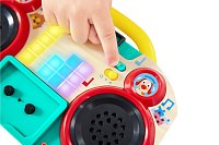 Boombox rádio s mikrofonem Pixelz - se světelnými a zvukovými efekty