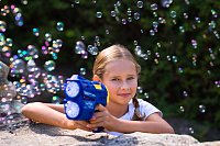 WOOBLY BOOBLY Bubble blaster – světelné efekty, USB nabíjení, assort