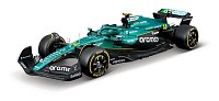 Bburago - RACE Formula F1 s figurkou jezdce, Aston Martin AMR25.2025, 14 Fernando Alonso,1:24