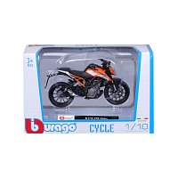 Bburago - CYCLE, Motocykl KTM 250 Duke, 1:18