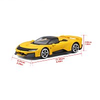 Bburago - RACE+PLAY, Ferrari F80, žlutá, 1:43