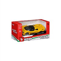 Bburago - RACE+PLAY, Ferrari F80, žlutá, 1:43
