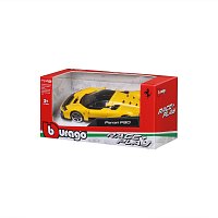 Bburago - RACE+PLAY, Ferrari F80, žlutá, 1:43