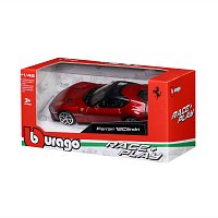 Bburago - RACE+PLAY, Ferrari 12Cilindri, červená, 1:43