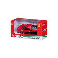 Bburago - RACE+PLAY, Ferrari F8 Tributo, červená, 1:43