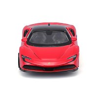 Bburago - RACE+PLAY, Ferrari SF90 Stradale, červená, 1:43