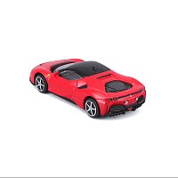 Bburago - RACE+PLAY, Ferrari SF90 Stradale, červená, 1:43