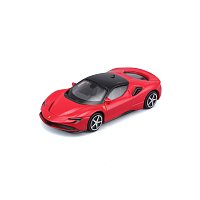 Bburago - RACE+PLAY, Ferrari SF90 Stradale, červená, 1:43