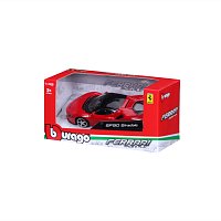 Bburago - RACE+PLAY, Ferrari SF90 Stradale, červená, 1:43