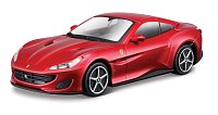 Bburago - RACE+PLAY, Ferrari Portofino, červená, 1:43