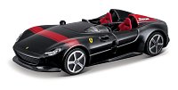 Bburago - RACE+PLAY, Ferrari Monza SP2, černá, 1:43