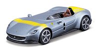 Bburago - RACE+PLAY, Ferrari Monza SP1, šedá, 1:43