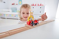 Kolejnice s automatickým zvonkem