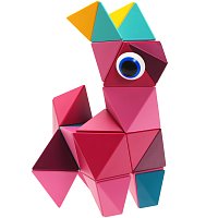 Stavebnice Trido - Flamingo Medium, 24 dílků